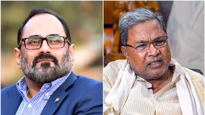 போலீசை வைத்து மக்களை மிரட்டும் கர்நாடக அரசு... சித்தராமையாவுக்கு பதிலடி கொடுத்த அமைச்சர் ராஜீவ் சந்திரசேகர்