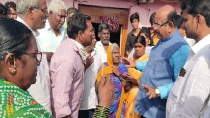 ಚಿಂಚೋಳಿ: ಮೃತ ಹಣಮಂತ ಭೋವಿ ಕುಟುಂಬಕ್ಕೆ ಸಂಸದ ಉಮೇಶ ಜಾಧವ್ ಸಾಂತ್ವನ