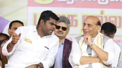 அண்ணாமலை தமிழகத்தின் தலைவர் மட்டுமல்ல.. ஒட்டுமொத்த இந்தியாவின்? புகழ்ந்து தள்ளிய ராஜ்நாத் சிங்..!