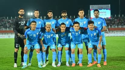 SAFF Cup 2023: ಬೆಂಗ​ಳೂ​ರಲ್ಲಿಂದು ಭಾರತ-ಪಾಕ್‌ ಫುಟ್ಬಾಲ್‌