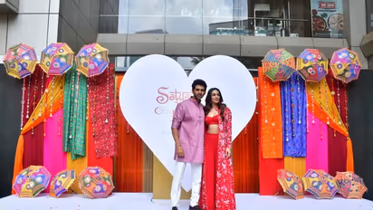 Satyaprem ki Katha song launch: Kartik Aaryan, Kiara Advani dazzle in bright colours at event