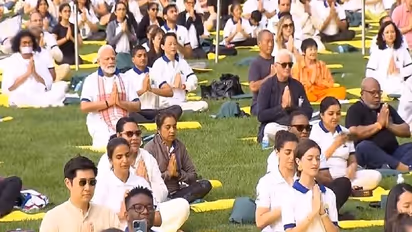 Yoga Day 2023: A look at yoga poses performed by PM Modi at UN headquarters | Photos