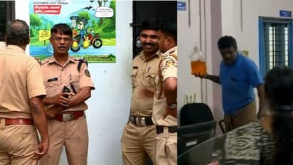 പഞ്ചായത്ത് ഓഫീസിന് തീയിട്ട സംഭവത്തിൽ മുജീബിനെതിരെ കൊലപാതക ശ്രമത്തിനും കേസെടുത്തു