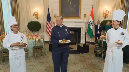 From marinated millet to  saffron-infused risotto... Curated menu at State Dinner for PM Modi (WATCH)
