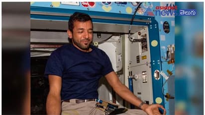 అంతరిక్షంలో యోగాసనాలు..!