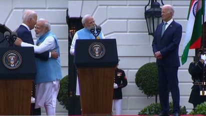 പ്രധാനമന്ത്രി നരേന്ദ്ര മോദി വൈറ്റ് ഹൗസിൽ: ഇന്ത്യ - അമേരിക്ക ബന്ധം ലോക നന്മയ്ക്കെന്ന് ബൈഡൻ