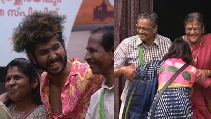 ബി​ഗ് ബോസ് ഹൗസിലേക്ക് ശോഭയുടെയും മിഥുന്‍റെയും അച്ഛനമ്മമാര്‍; വീഡിയോ