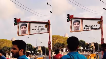 സിഗ്നൽ നിയമങ്ങൾ ലംഘിച്ചാൽ ഡിജിറ്റൽ സൈൻബോർഡിൽ ഫോട്ടോ പ്രദർശിപ്പിക്കും?