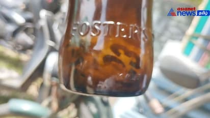 பீர் 2க்கு 1 இலவசம்! பீரில் கிடந்த அழுக்கு பேப்பர்! அப்படித்தான் இருக்கும் என ஊழியர் எகத்தாளம்! 