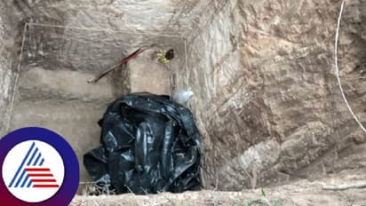 ನಿಧಿಗಾಗಿ 15 ಅಡಿ ಅಗಲ, 25 ಅಡಿ ಆಳ ಗುಂಡಿ ತೋಡಿದ ದುಷ್ಕರ್ಮಿಗಳು!