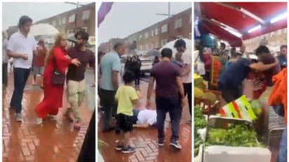 മാമ്പഴത്തിന് വേണ്ടി ലണ്ടനിലെ തെരുവില്‍ അടികൂടുന്ന പാകിസ്ഥാനികളുടെ വീഡിയോ വൈറല്‍ !