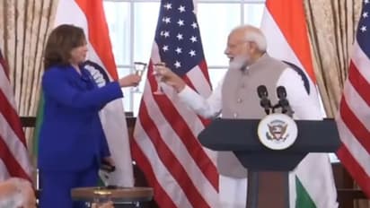 உங்கள் பங்களிப்பு அளப்பரியது... சியர்ஸ்: கமலா ஹாரிஸுக்கு பிரதமர் மோடி பாராட்டு!