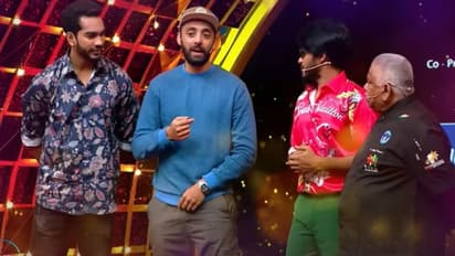 குக் வித் கோமாளி நிகழ்ச்சியில் வருண் சக்கரவர்த்தி, வெங்கடேஷ் ஐயர்; வீடியோ காலில் விஜய் சங்கர்!