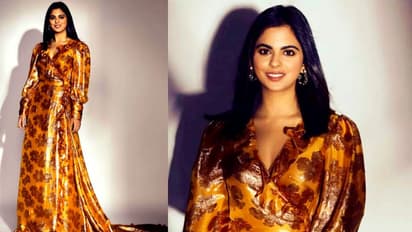 1.30 ലക്ഷം രൂപ വിലമതിക്കുന്ന വസ്ത്രം; ഇഷ അംബാനിയുടെ മനം കവരുന്ന പട്ടോള വസ്ത്രം