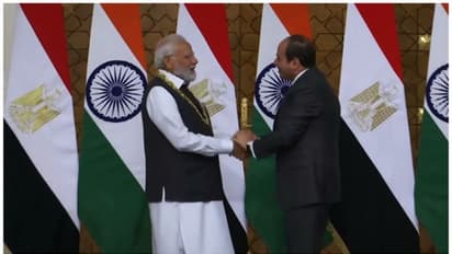 ഈജിപ്തിന്റെ പരമോന്നത ബഹുമതി 'ഓഡർ ഓഫ് ദ നൈൽ' മോദിക്ക് സമ്മാനിച്ചു; സഹകരണം ശക്തമാക്കാനുള്ള കരാറില്‍ ഒപ്പിട്ടു