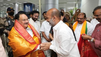 హైదరాబాద్ చేరుకున్న జేపీ నడ్డా.. వారిని కలిశాక నాగర్ కర్నూలుకు పయనం.. వివరాలు ఇవే..