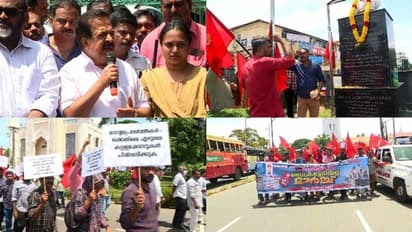 കള്ളക്കേസുകള്‍ പിന്‍വലിക്കണം,സര്‍ക്കാരിനെതിരെ പ്രതിഷേധവുമായി മാധ്യമപ്രവര്‍ത്തകരുടെ സെക്രട്ടേറിയേറ്റ് മാര്‍ച്ച്