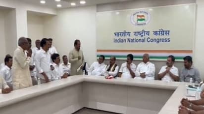 రాహుల్ గాంధీతో పొంగులేటి, జూపల్లి భేటీ.. సమావేశంలో పాల్గొన్న ఖర్గే, కేసీ వేణుగోపాల్.. (వీడియో)