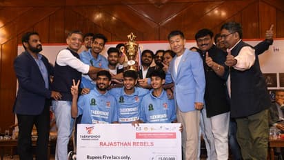ಚೊಚ್ಚಲ ಟೆಕ್ವಾಂಡೋ ಪ್ರೀಮಿಯರ್ ಲೀಗ್ ಗೆದ್ದ ರಾಜಸ್ಥಾನ ರೆಬೆಲ್ಸ್, ಬೆಂಗಳೂರು ನಿಂಜಾಸ್‌ಗೆ ನಿರಾಸೆ!