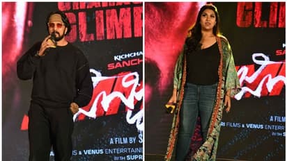 ಹಾಡು ಕೇಳಿ ಸಾನ್ವಿಯನ್ನು ತಬ್ಬಿಕೊಂಡ ಕಿಚ್ಚ ಸುದೀಪ್: ತಂದೆ ಮಗಳ ಬಾಂಧವ್ಯದ ಕತೆ ಕೇಳಿ