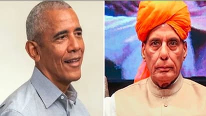 ತಮ್ಮ ಕಾಲದಲ್ಲಿ ಎಷ್ಟು ಮುಸ್ಲಿಂ ರಾಷ್ಟ್ರಗಳ ಮೇಲೆ ದಾಳಿ ನಡೆಸಿಲ್ಲ: ಒಬಾಮಾಗೆ ರಾಜನಾಥ್ ಸಿಂಗ್ ಪ್ರಶ್ನೆ