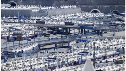 ‘ലബൈക്’ മന്ത്രങ്ങളുമായായി 20 ലക്ഷത്തോളം ഹജ്ജ് തീർത്ഥാടകർ മിനായിൽ; നാളെ അറഫാ സംഗമം