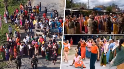 Manipur violence: Women activists deliberately blocking routes, interfering in operations, claims Indian Army