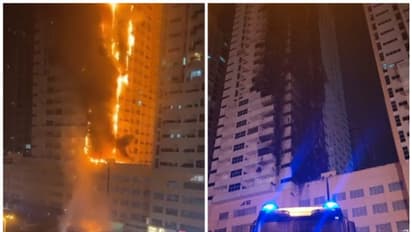 യുഎഇയില് മലയാളികള് ഉള്പ്പെടെ നിരവധിപ്പേര് താമസിക്കുന്ന അപ്പാര്ട്ട്മെന്റ് കെട്ടിടത്തില് വന് തീപിടുത്തം