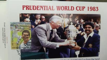 ಭಾರತ ವಿಶ್ವಕಪ್ ಗೆದ್ದ 40 ವರ್ಷದ ಸಂಭ್ರಮಕ್ಕೆ ಅಂಚೆ ಇಲಾಖೆಯಿಂದ ವಿಶೇಷ ಅಂಚೆ ಕಾರ್ಡ್ ಬಿಡುಗಡೆ 