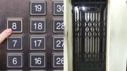 ഒൻപതാം നിലയിൽ ലിഫ്റ്റിനിടയില്‍ കാല്‍ കുടുങ്ങി; ഹോട്ടല്‍ ജീവനക്കാരന് ദാരുണാന്ത്യം