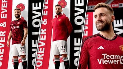 Man United 2023-24 home kit unveiled: Fans laud design inspired by Manchester's industrial heritage
