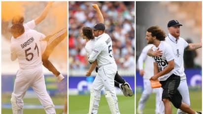 నిరసనకారుడిని ఎత్తి పడేసిన బెయిర్ స్టో.. పిచ్ నుంచి బౌండరీ లైన్ దాకా మోస్తూ అసహనం