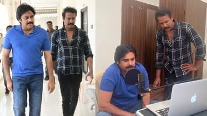 #BroTeaser:మొబైల్ డబ్బింగ్ యూనిట్ తో మంగళగిరిలో..