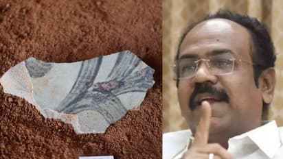 அரியலூர் மாளிகைமேடு அகழாய்வில் சீன பானை ஓடு கண்டெடுப்பு! மகிழ்ச்சியில் அமைச்சர் தங்கம் தென்னரசு!