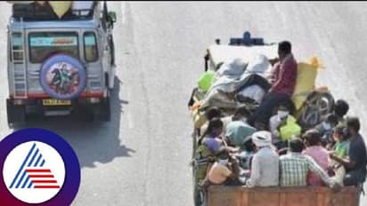 ಕೈ ಕೊಟ್ಟಮಳೆ, ನಗರಗಳತ್ತ ಗುಳೆ ಹೊರಟ ನರಗುಂದ ಯುವಕರು!