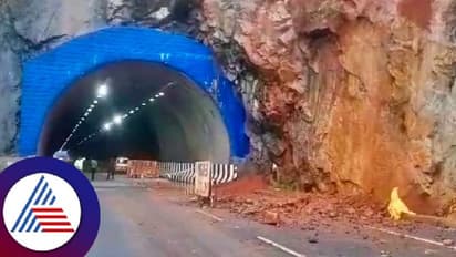 ಕಾರವಾರ: ಸುರಂಗದ ಪ್ರಾರಂಭದಲ್ಲಿ ಗುಡ್ಡ ಕುಸಿತ!