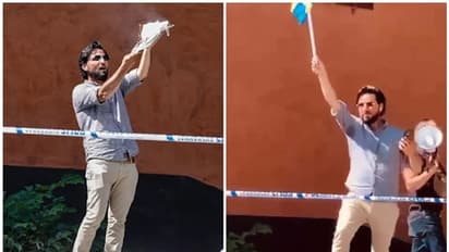 ಮಸೀದಿಯ ಹೊರಗಡೆ ಕುರಾನ್‌ ಸುಟ್ಟು ಪ್ರತಿಭಟನೆ, ಇದು ಅಭಿವ್ಯಕ್ತಿ ಸ್ವಾತಂತ್ರ್ಯ ಎಂದ ಸ್ವೀಡನ್‌!