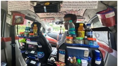 യാത്രക്കാർക്ക് ലഘു ഭക്ഷണവും വൈഫൈയും സൗജന്യം; ഈ ഊബർ ഡ്രൈവർ വേറെ ലവലാണ് !