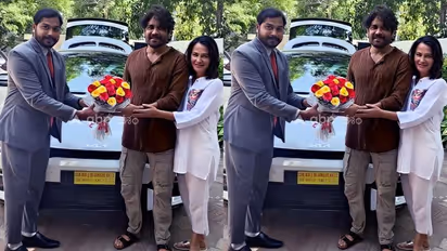 ಎಲೆಕ್ಟ್ರಿಕ್ ಕಾರು ಖರೀದಿಸಿ ಪರಿಸರ ಪ್ರೇಮ ಮೆರೆದ ತೆಲುಗು ಸ್ಟಾರ್ ನಾಗಾರ್ಜುನ