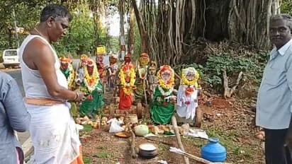 Chikkamagaluru: ಕಾಫಿನಾಡು ಮಲೆನಾಡಲ್ಲಿ ಕೈ ಕೊಟ್ಟ ಮಳೆರಾಯ: ಗಡಿ ಮಾರಿಗೆ ವಿಶೇಷ ಪೂಜೆ