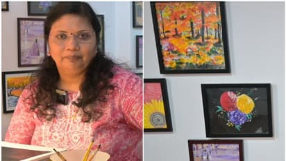 ചിത്രരചനയുടെ അടിസ്ഥാന പാഠം പോലും അറിയില്ല; ക്യാൻവാസിൽ പകർത്തുന്നത് സ്വന്തം മനസ്, സുചിത്ര സൂപ്പറാണ്!