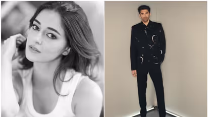 Ananya Panday-Aditya Roy Kapur escape paps; Couple cannot stop blushing at airport - WATCH