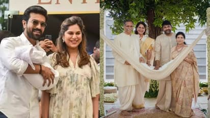 ಮಗಳಿಗೆ 'ಕ್ಲಿನ್ ಕಾರ' ಎಂದು ನಾಮಕರಣ ಮಾಡಿದ ರಾಮ್ ಚರಣ್-ಉಪಾಸನಾ; ಏನಿದರ ಅರ್ಥ?