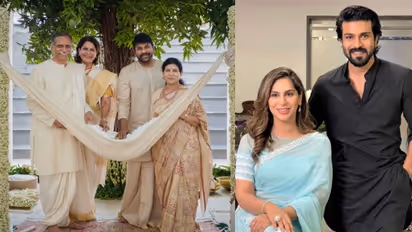 രാം ചരണിന്‍റെ മകളുടെ പേര് 'ക്ലിന്‍ കാര'; അര്‍ഥം വിശദീകരിച്ച് ചിരഞ്ജീവി