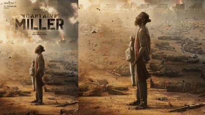 ధనుష్ 'కెప్టెన్ మిల్లర్' ఫస్ట్ లుక్ విడుదల.. పోస్టర్ తోనే హైప్ పెంచేశారుగా.. ఇంట్రెస్టింగ్ డిటేయిల్స్