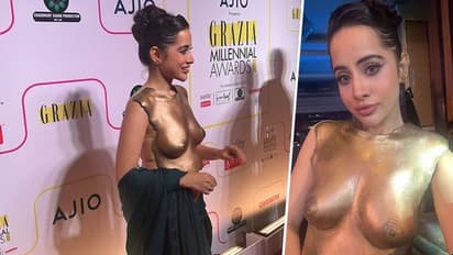 Grazia Millennial Awards 2023: Urfi Javed sets the red carpet on fire; Netizens react with mixed emotions