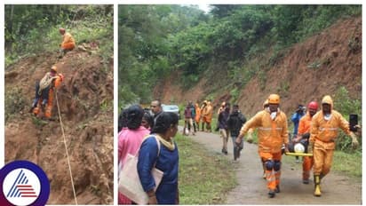 ಕೊಡಗಿನಲ್ಲಿ ಬೀಡುಬಿಟ್ಟು ಎನ್ಡಿಆರ್ಎಫ್ ತಂಡ ತಾಲೀಮು, ಭೂಕುಸಿತದಲ್ಲಿ ಸಿಲುಕಿದ್ದ 9 ಜನರ ರಕ್ಷಣೆ