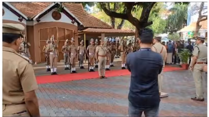 പൊലീസ് സേനക്ക് വീണ്ടും നാണക്കേട്; പുതിയ ഡിജിപിക്കായുള്ള ഗാർഡ് ഓഫ് ഓണറില്‍ ഗുരുതര പിഴവ്