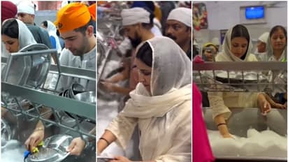 ದೇವಸ್ಥಾನದಲ್ಲಿ ಪಾತ್ರೆ ತೊಳೆದು ಸೇವೆ ಸಲ್ಲಿಸಿದ ರಾಘವ್ ಚಡ್ಡಾ- ಪರಿಣೀತಿ ಚೋಪ್ರಾ: ವಿಡಿಯೋ ವೈರಲ್ 