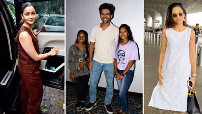 SPOTTED: From Alia Bhatt to Kartik Aaryan, check your favourite stars who got PAPPED today!